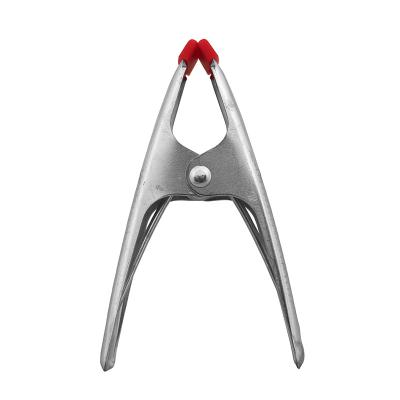 Limklemme 100 mm med plastsko og 35 mm kæbedybde